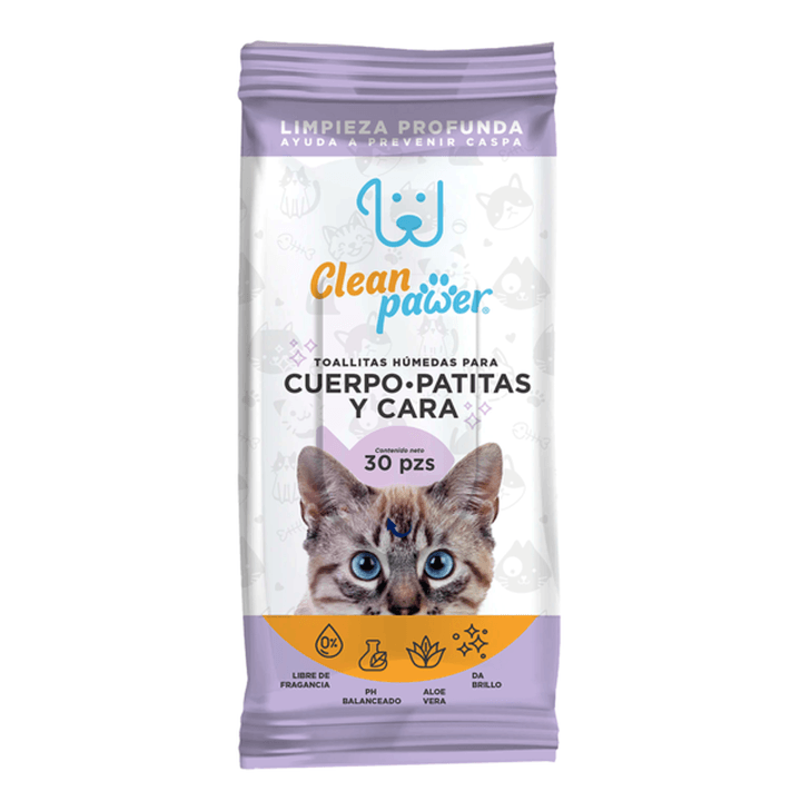 Clean Pawer Toallitas Humedas Para Mascota (Cuerpo - H-E-B México