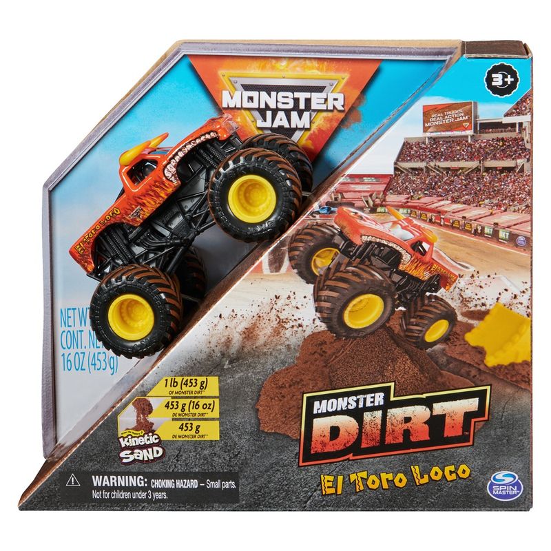 Monster jam kinetic dirt cheap starter set