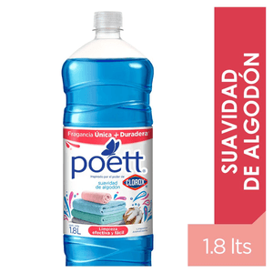 Poett Limpiador aromatizante suavidad de algodón 1.8 L