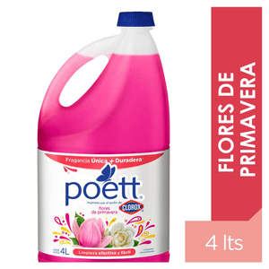 Poett Limpiador aromatizante flores de primavera 4 L