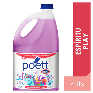 Poett Limpiador aromatizante espíritu play 4 L