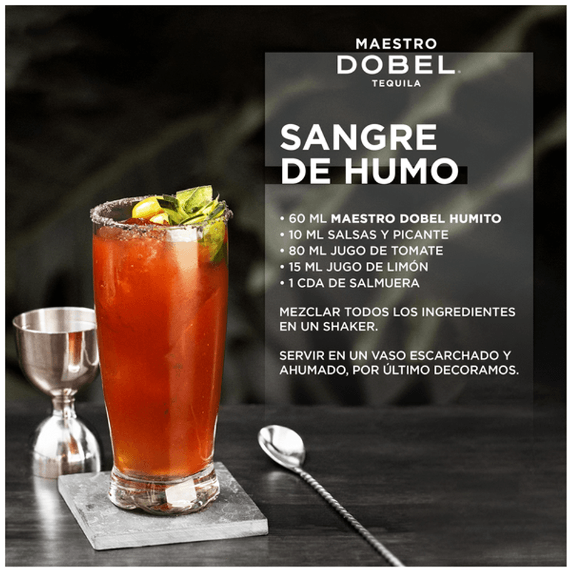 Maestro Dobel Tequila Humito 700 Ml - H-E-B México