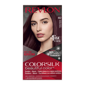 Tinte para Cabello Colorsilk con Queratina Tono 462 Borgoña Vibrante 59.1 ml