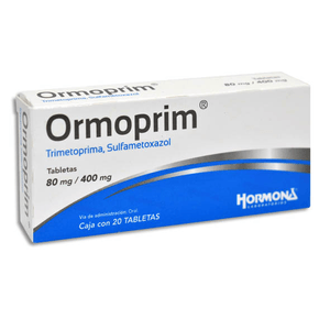 Ormoprim 80/400 Mg 20tab Trimetoprima Sulfametoxas 20 Pz