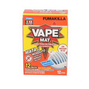 Insecticida con Aparato Y Tabletas 12 Pz
