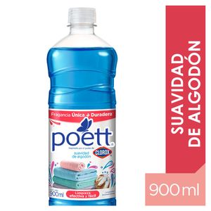 Poett Limpiador Aromatizante Suavidad de algodón 900 ml