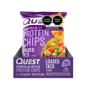 Quest Chips Sabor Taco 32 Gr