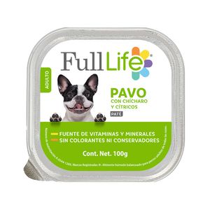 Alim Húmedo Perro Pate Pavo 100 G 0.1 kg Alim Húmedo Perro Pate 100 G Pollo 0.1 kg