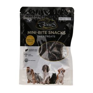 Snacks Mini Bite 120 g 120 g Snacks Higado de Res Deshidratado 100 g