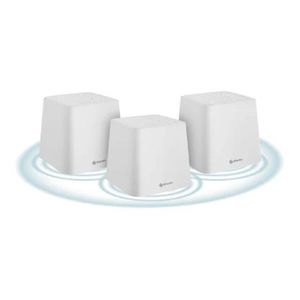 Sistema Smart Wi-Fi MESH triple, 2,4 GHz y 5 GHz (B/G/N/A/AC/V/R) MESH-300