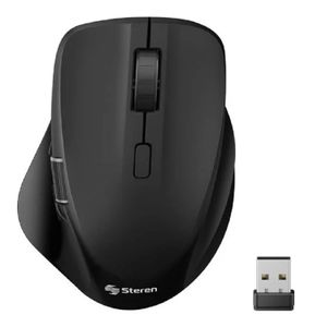 Mouse Bluetooth* RF multiequipo batería recargable 800/1200/1600 DPI COM-5800