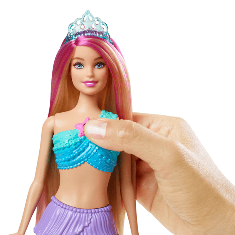 Muñeca Barbie Sirena Dreamtopia 1 Pieza