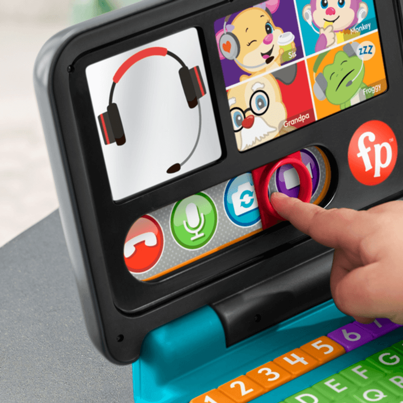 Fisher-Price Ríe y Aprende, Mi Primer Laptop De Aprendizaje