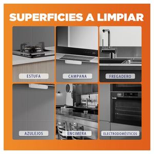 Limpiador Para Cocina Mr Musculo Platinum Limpia 650 Ml