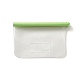 Bolsa Plana Chica de Silicona Reutilizable Blanc 1 Pz