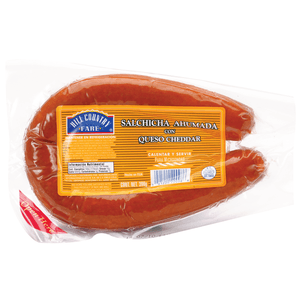 HCF Salchicha Ahumada con Queso Cheddar 396 g