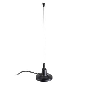 Mini antena UHF con base de imán y booster de 26 dB ANT-9015