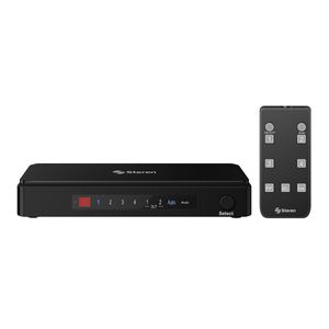 Selector HDMI 4K de 4 entradas y 2 salidas, con función PIP 200-388