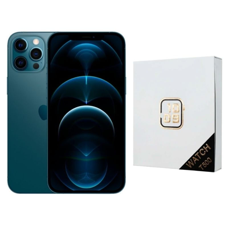 iPhone 12 Pro Max SIN FACE ID Azul Reacondicionado 256Gb Reacondicionado