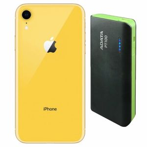 Apple iPhone XR 64GB Amarillo REACONDICIONADO + Power Bank 10,000mah