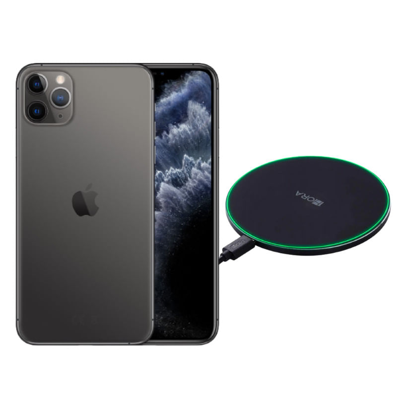 iPhone 11 Pro Plata Reacondicionado Grado A 64gb + Soporte Cargador