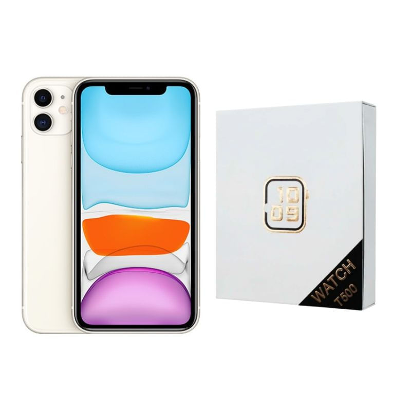 Apple iPhone 11 64GB Blanco REACONDICIONADO + Audífonos Genéricos - H-E-B  México