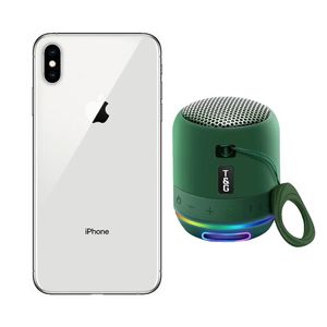 Apple iPhone XS 64GB Plata REACONDICIONADO + Mini Bocina