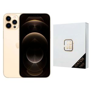 Apple iPhone 12 Pro 256GB Dorado REACONDICIONADO + Reloj Genérico