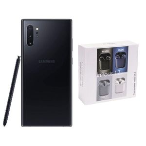 Samsung Galaxy Note 10 Plus 256GB Negro Snapdragon + Audífonos Genéricos