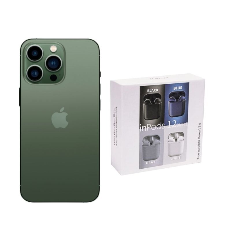 Celular Reacondicionado iPhone 13 Pro Max 256GB Verde+ Audifinos TWS