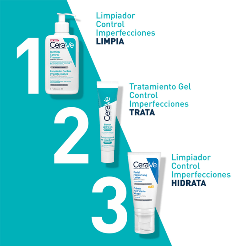 Cerave Gel Limpiador Espumoso 280 Ml - H-E-B México