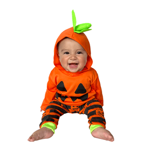 Disfraz Bebés Calabaza Talla 6 a 12 Meses 1 Pz