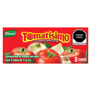 Concentrado de Tomate Knorr Tomatísimo 8 cubos 11 g