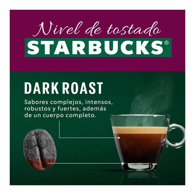 Starbucks Café Capsulas Sumatra By Nespresso 55 g - H-E-B México