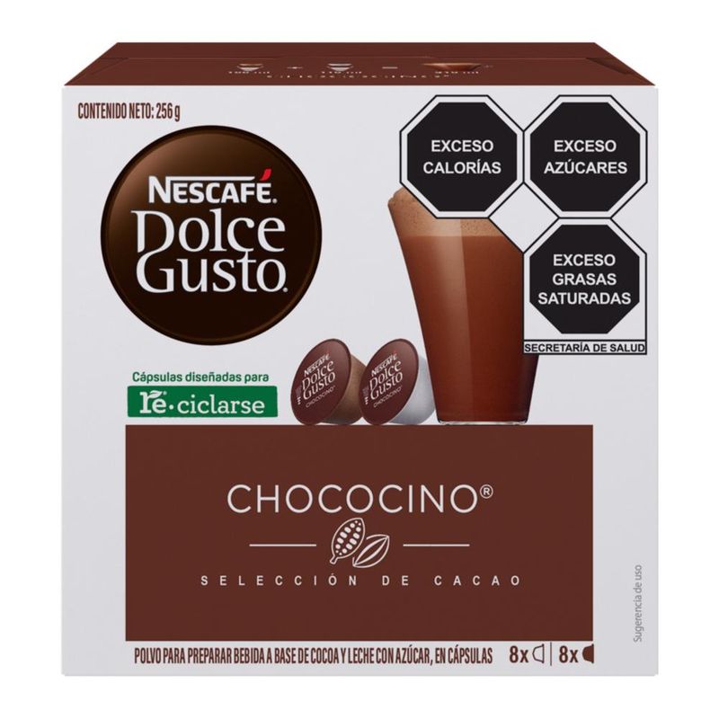 Café en Cápsula Nescafe Dolce Gusto Chococino con 16 pz 96 g