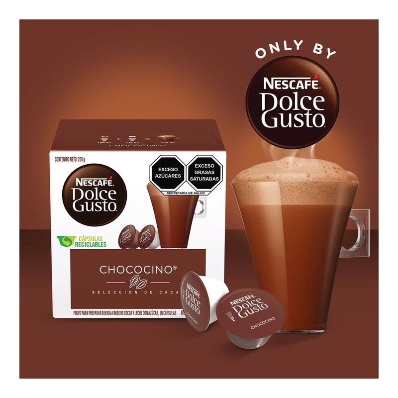 96 cápsulas Chococino Dolce Gusto® Originales