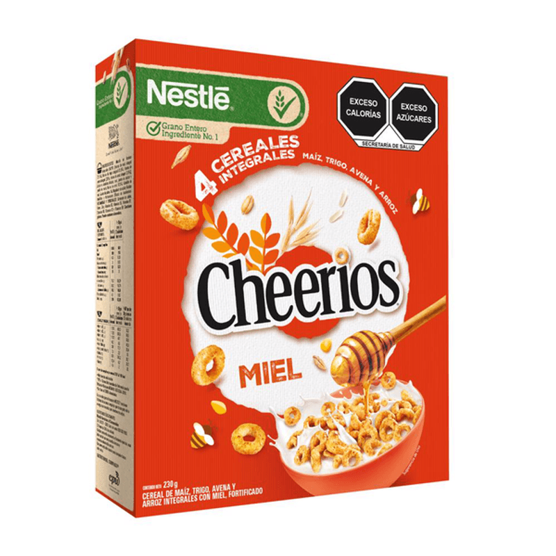 Cheerios Cereal Nestlé Miel con Avena 230 g - Mi Tienda del Ahorro