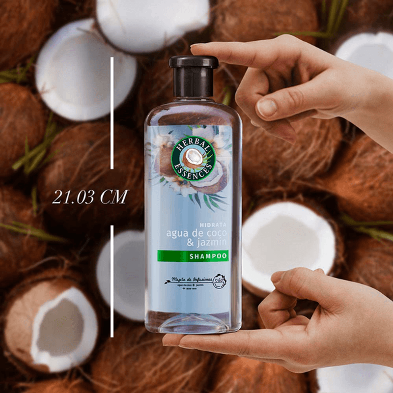 Acondicionador Herbal Essences Agua De Coco Y Jazmín 400 Ml