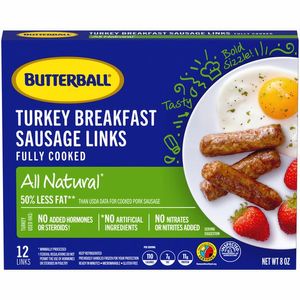 Turkey Sausage Links Fc 8 Oz