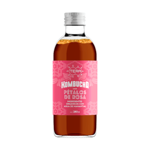 Kombucha Sabor Rosas Orgánica 280 Mm