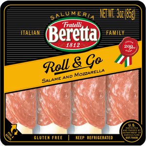 Beretta Rollitos de Mini Salami y Mozzarella 85 g