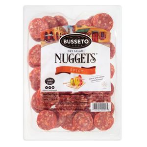 Busseto Nuggets de Salami Picante 227 g