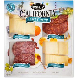 Busseto California Charola de Salami y Queso 340 g