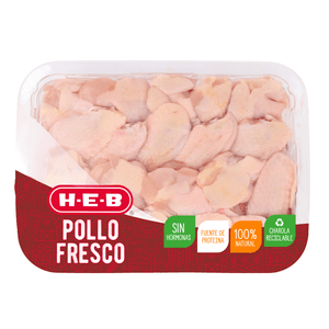 HEB Alas de Pollo Naturales 1 kg