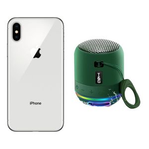 Apple iPhone X 256GB Plata REACONDICIONADO + Mini Bocina