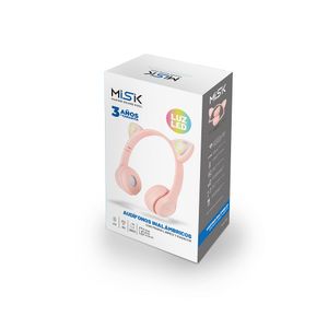 Audifono Bluetooth Mh607 Rosa 1 Pz