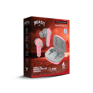 Muspell Earbuds Tws Inalámbricos Gaming Rosa 1 Pz