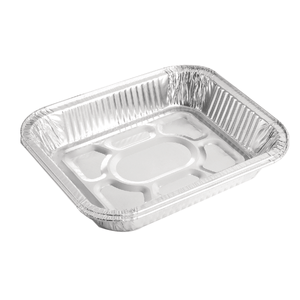 Bandeja Desechable 2.5l de Aluminio Rectangular 1 pz Bandeja Desechable 2.5l de Aluminio Rectangular  1 Pz