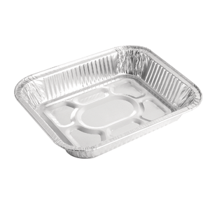 Bandeja Desechable de Aluminio 2.5l Rectangular 1 pz Bandeja Desechable de Aluminio 2.5l Rectangular  1 Pz