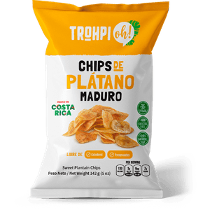 Trohpi Oh Chips de Plátano Maduro 142 g